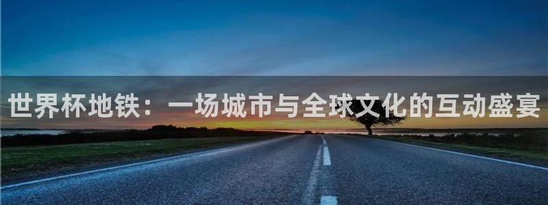 2026世界杯官网入口：世界杯地铁：一场城市与全球文化的互动盛宴